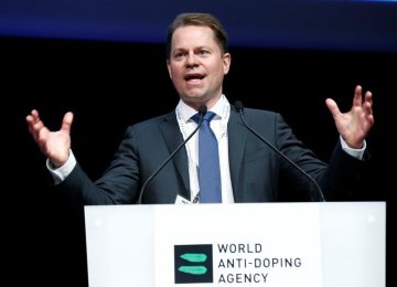 Olivier Niggli, director general of the World Anti Doping Agency