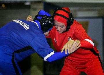 Women’s Classic Wrestling Event at Azadi Sports Complex