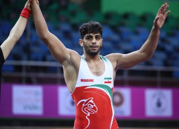 Mohammad-Hadi Saravi won gold.