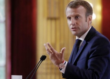 Macron: EU Cannot Rely on US for Security
