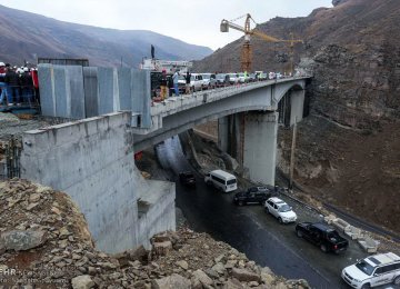 New Timeline for Tehran-North Freeway Completion 