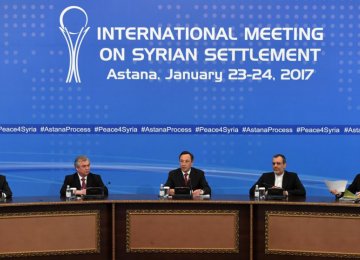 Russia, Turkey, Iran Work on New Astana Talks