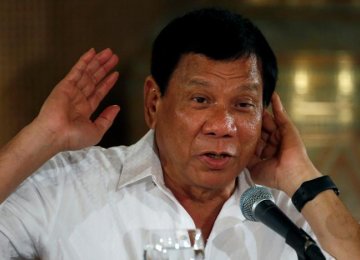 Duterte Makes Tit-for-Tat Move Against China