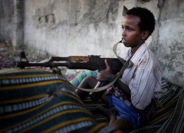 Child soldiers in Somalia (File Photo)