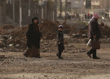 IS Fighters Trapped in West Mosul