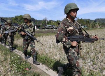 Philippine Troops Kill  15 IS Supporters