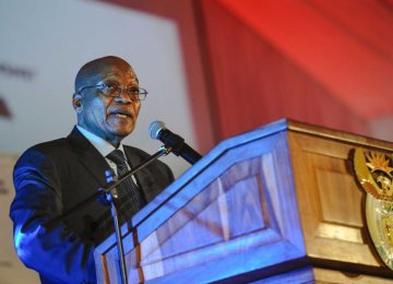 Union Calls on Zuma to Quit