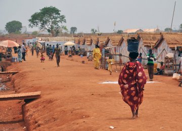 A camp for internally displaced people in Wau town,  South Sudan (File Photo)