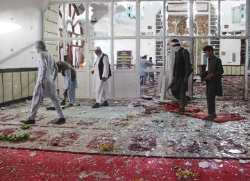 Dozens Killed in Suicide Bombing at Afghanistan Mosque