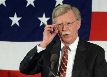 Bolton to Meet Russian  Counterpart in Switzerland