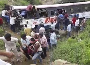 Bus Crash Kills Dozens in India