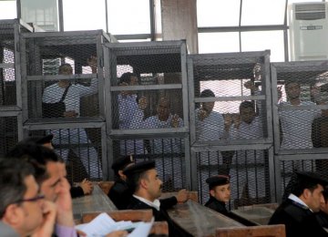 Egypt Court Sentences 75  to Death Over 2013 Sit-In