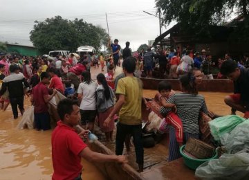 Laos Dam Collapse Leaves Several Dead