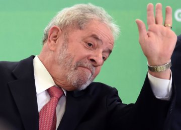 Lula’s Ally to Head PT’s Ticket  in Brazil Election 
