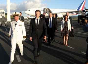 Macron in New Caledonia Ahead of Independence Vote