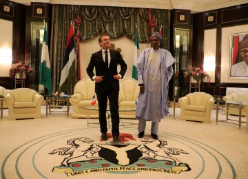 France’s Macron in Nigeria to Discuss Security