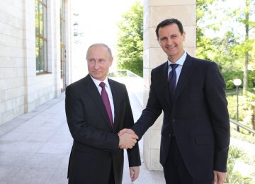 Putin, Assad Hold “Extensive” Talks in Sochi