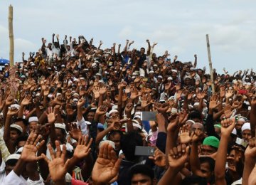 Rohingya Protest for Justice on Crackdown Anniversary