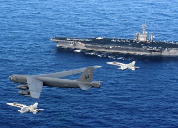 US Air Force Says Trains in Vicinity of South China Sea