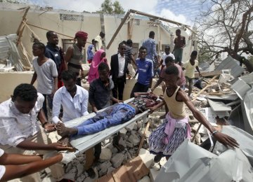 Suicide Blast Rocks Mogadishu