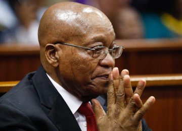 Zuma Graft Case Adjourned to Nov.