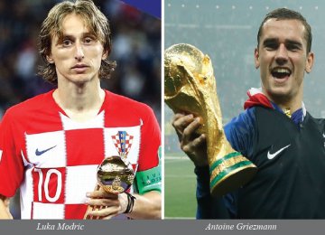 World Cup Stars Dominate  FIFA Best Player Award Shortlist
