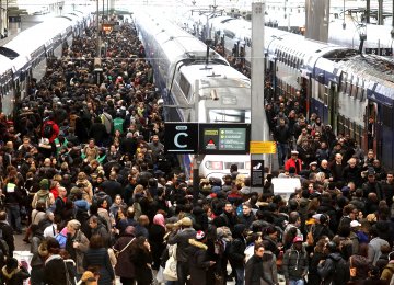 French unions have so far called strikes for two days out of every five until the end of June.