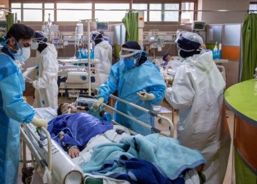 Iran Daily Virus Deaths Hit Record High
