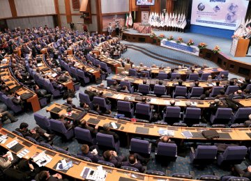 The Eighth Iranian Steel Market Conference opened at the IRIB International Conference Center in Tehran on Jan. 30. (Photo: Forough A’laie)