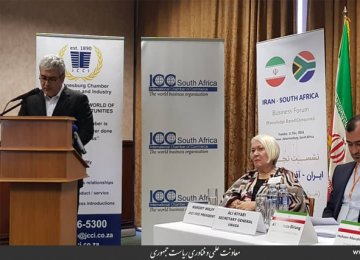 Iran Veep Attends Joint Tech Forum in Johannesburg 