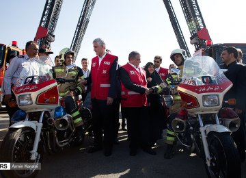 Four-Wheel Motorcycles for Tehran’s Firefighters