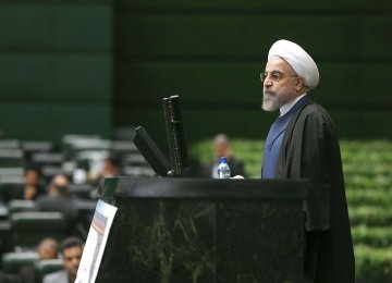 The government lineup is to be unveiled after the oath-taking ceremony, where Rouhani will propose his nominees for 18 ministerial posts to the parliament for a vote of confidence.