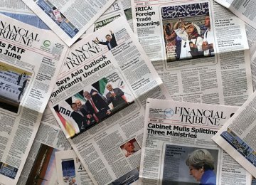 Financial Tribune Tops Iranian English-Language Newspapers 