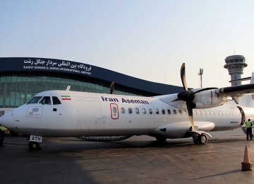 Iran Aseman Airlines to Launch Rasht-Tbilisi Route