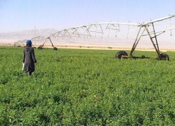 The government is investing 15 trillion rials ($395.5m) on agricultural mechanization in the current year (March 2017-18), 25% more compared with last year’s investment. 