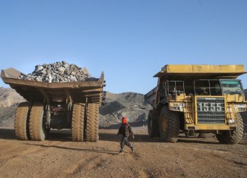 Iran Q1 Mineral Output  Exceeds 84m Tons