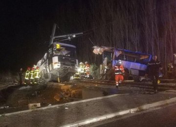 Four French Schoolchildren Killed as Train Plows Into Bus