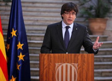 Ousted Catalan Leader Vows to Fight Spain’s Takeover