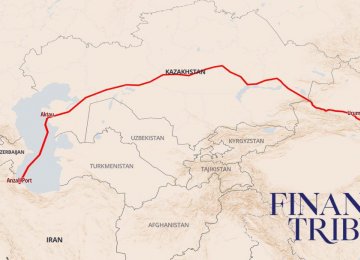 New Transport Corridor Links Iran&#039;s Caspian Port to China, Kazakhstan