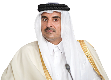 Qatari Emir Calls for Broadening Ties