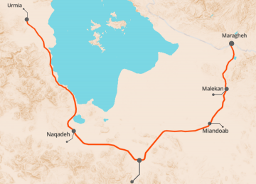 Iran: Urmia Railroad Comes on Stream 