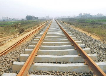 The new railroad can help expand transport cooperation between Iran and Azerbaijan.