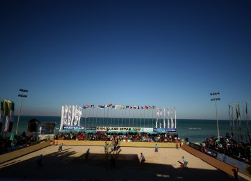 The venue of previous edition of the tour in Kish Island.