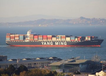 Yang Ming, the world’s ninth largest container shipping line, is a comparatively small player in Iran, calling there just once a week.