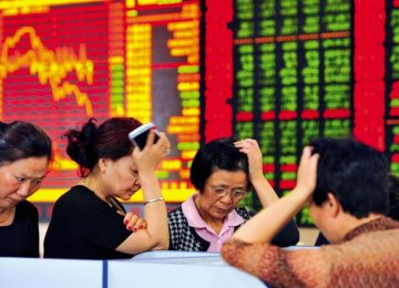 China Shares Slump