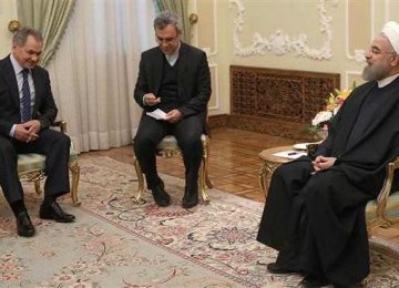 Putin’s Message Conveyed to Rouhani