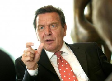 Ex-German Chancellor to Visit