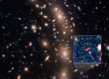 Telescopes Make Discovery of Farthest, Faintest Galaxy