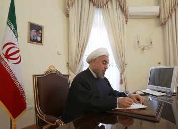 President Hassan Rouhani