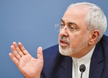 Zarif: Blame Game Won’t Eradicate Terrorism 